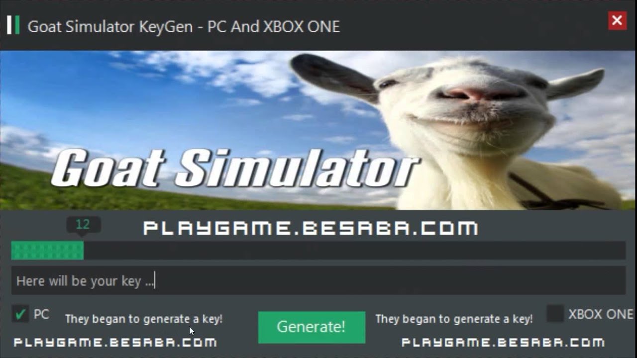Goat Simulator Steam Key Generator